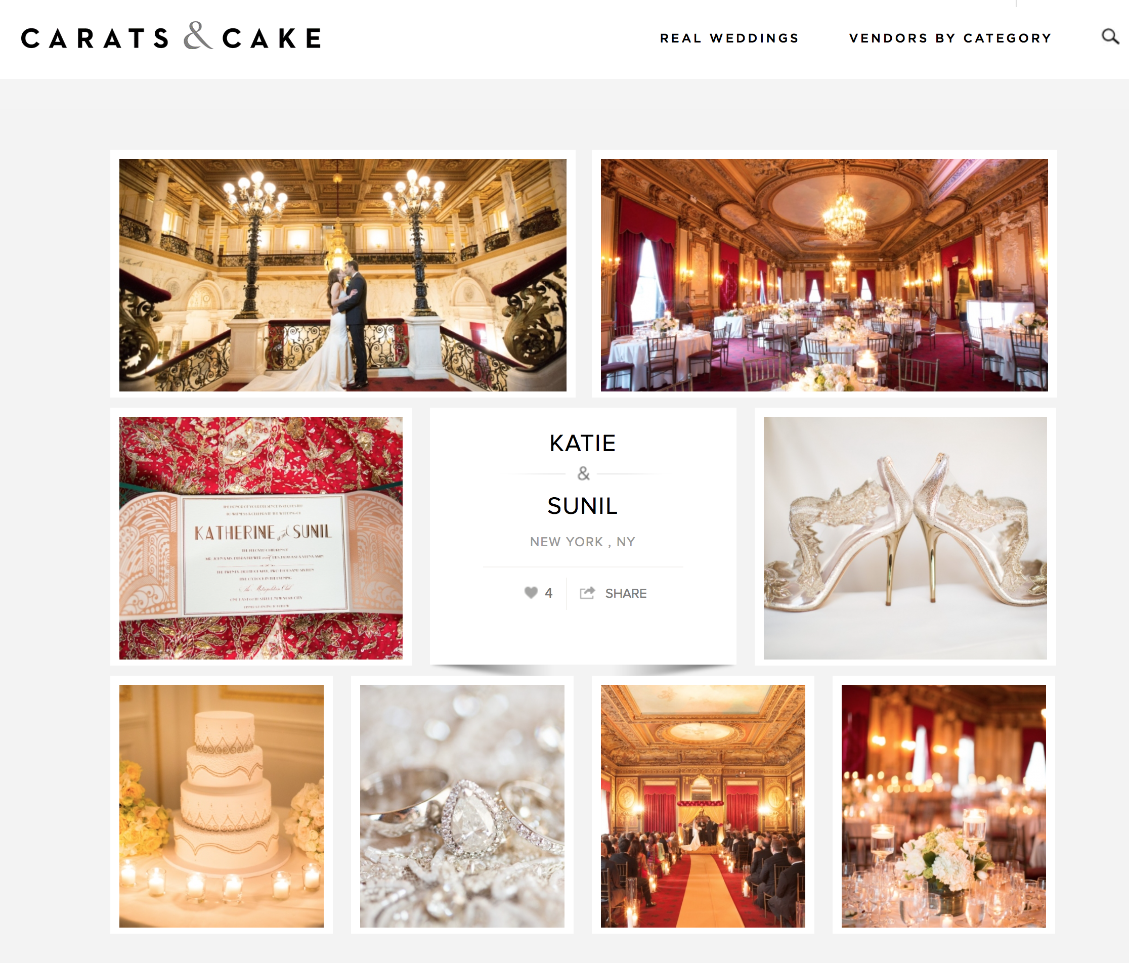 Carats & Cake | Katie & Sunil 